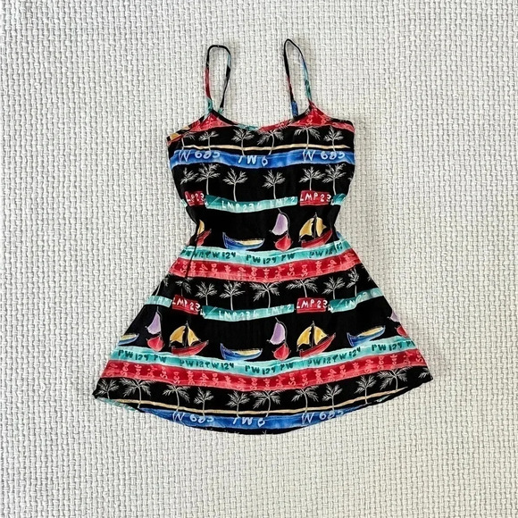 Vintage 90’s Mini Summer Dress - Picture 8 of 9